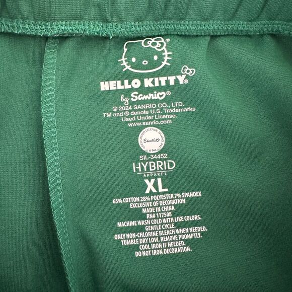Hello Kitty and Friends Sanrio Skort Athletic Green Elastic Mini Women's XL NEW - Picture 7 of 7